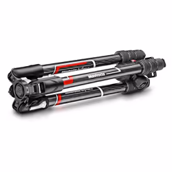 Manfrotto MKBFRTC4GT-BH trépied Caméscope portable 3 pieds Noir, Argent