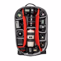 Manfrotto Pro Light Reloader Spin-55 Valise sur roulette Noir, Rouge - Vue supplémentaire 12