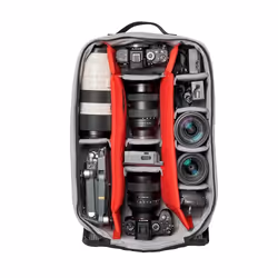Manfrotto Pro Light Reloader Spin-55 Valise sur roulette Noir, Rouge - Vue supplémentaire 18
