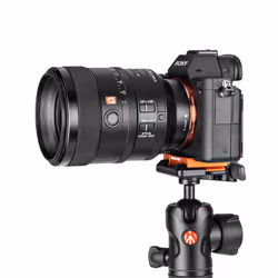 Manfrotto MKBFRLA-BH trépied Caméras numériques 3 pieds Noir, Argent - Vue supplémentaire 5
