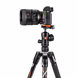 Manfrotto MKBFRLA-BH trépied Caméras numériques 3 pieds Noir, Argent - Vue supplémentaire 7