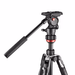 Manfrotto MVKBFRL-LIVE trépied Caméras numériques 3 pieds Noir, Argent - Vue supplémentaire 5