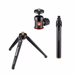 Manfrotto 209,492LONG-1 trépied Caméras numériques 3 pieds Noir - Vue supplémentaire 4