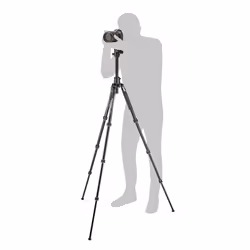 Manfrotto MKBFRA4GTXP-BH trépied Caméras numériques 3 pieds Noir