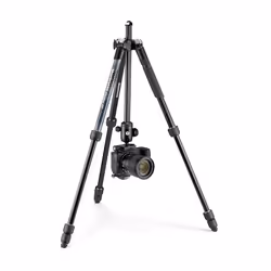 Manfrotto Element MII Aluminium trépied Caméras numériques 3 pieds Noir