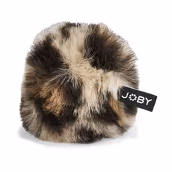 Joby Wavo Mobile, Bonnette de microphone, Joby, Beige, Marron, -35 dB, Fausse fourrure, Nylon, 80 mm