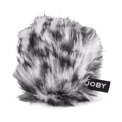 Joby Wavo Mobile, Bonnette de microphone, Joby, Gris, -35 dB, Fausse fourrure, Nylon, 80 mm