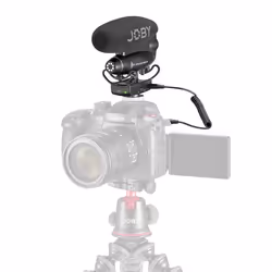 Joby JB01715-BWW microphone Noir Microphone de caméscope