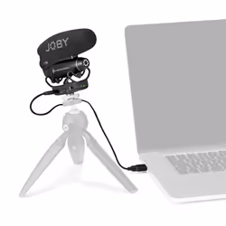 Joby JB01715-BWW microphone Noir Microphone de caméscope