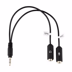 Joby Wavo, Câble de microphone, Joby, Noir, ABS, Métal, Élastomère thermoplastique (TPE), 250 mm, 11 mm