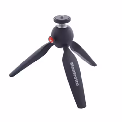 Manfrotto PIXI Mini, 3 pieds, Noir, 13,5 cm, 190 g