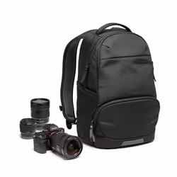 Manfrotto MB MA3-BP-A, Sac à dos, Universel, Sangle épaule, Compartiment pour Notebook, Noir