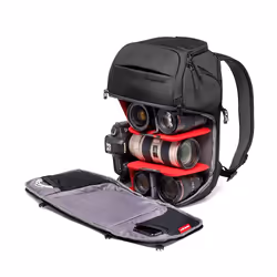 Manfrotto MB MA3-BP-FM étui et housse d’appareils photo Sac à dos Noir