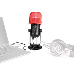 Joby JB01775-BWW microphone Noir, Rouge Microphone de studio