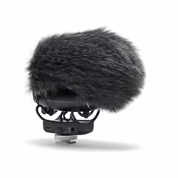 Joby Windjammer Wavo PRO, Bonnette de microphone, Joby, JOBY Wavo PRO and Wavo PRO DS, Charbon de bois, Gris, Fausse fourrure ...