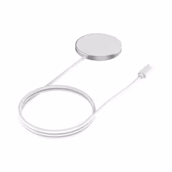 Joby JB01811-BWW, Intérieure, USB, Recharge sans fil, 1 m, Argent