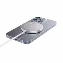 Joby JB01811-BWW chargeur d'appareils mobiles Smartphone Argent USB Recharge sans fil Charge rapide Intérieure