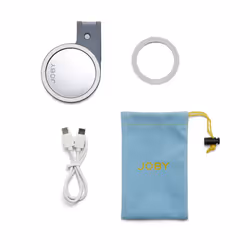 Joby Beamo, LED, Aluminium, Plastique, 60 lm, 5600 K, Gris, iPhone with MagSafe, legacy iPhones, iPads, Android devices
