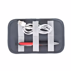 Lowepro GearUp Pouch Mini Étui-sac à main Nylon, Polyester, Antidéchirure Gris, Orange - Vue supplémentaire 4