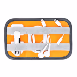 Lowepro GearUp Pouch Mini Étui-sac à main Nylon, Polyester, Antidéchirure Gris, Orange - Vue supplémentaire 5