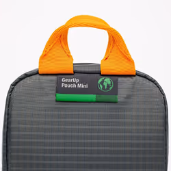 Lowepro GearUp Pouch Mini Étui-sac à main Nylon, Polyester, Antidéchirure Gris, Orange - Vue supplémentaire 7