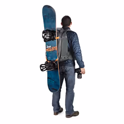 Lowepro Whistler 450 AW II Sac à dos Gris, Orange - Vue supplémentaire 5