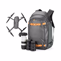 Lowepro Whistler 450 AW II Sac à dos Gris, Orange - Vue supplémentaire 8