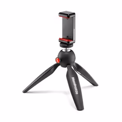 Manfrotto MKPIXICLAMP-BK, 3 pieds, Noir, 220 g