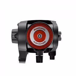Manfrotto 500X Fluid Head tête de trépieds Noir Aluminium, Technopolymère 1/4, 3/8" Fluide - Vue supplémentaire 6