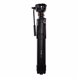 Manfrotto ONE Alu with 500X Fluid head trépied Caméras numériques 3 pieds Noir - Vue supplémentaire 4