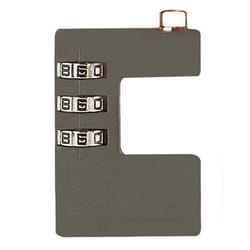 Gtline EXPL COMBILOCK cadenas et antivol à combinaison Gris
