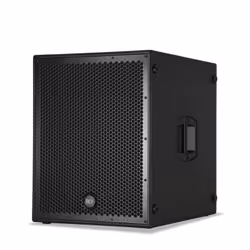 RCF SUB 8004-AS, 1250 W, Caisson de basse actif, 30 - 120 Hz, 2500 W, Noir, Contre-plaqué