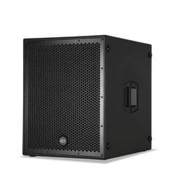 RCF SUB 8004-AS Noir Caisson de basse actif 1250 W