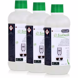 DeLonghi EcoDecalk (3 St.) DLSC500 / 5513296041 / 5513291781 / SER3018 Ontkalker voor espressomachines - 500ml Geschikt voor  ...