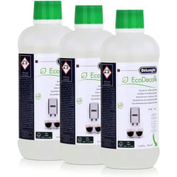 Lot de 3 flacons (3x500ml) Ecodecalk pour Cafetière, Expresso Delonghi 55132960413 (Lot de 3)