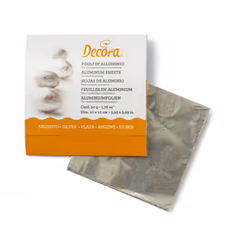 Decora 0796201, Poche à douille pour chocolat, Argent, Monochromatique, 100 mm, 100 mm, 50 g