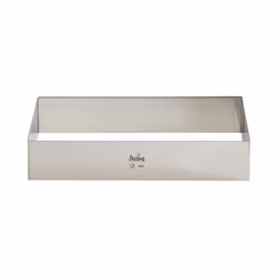 Decora 0063768, Moule à gâteau, Rectangulaire, Acier inoxydable, Acier inoxydable, 350 mm, 250 mm