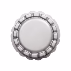 Decora 0070020, Moule à charlotte, Rond, Métallique, Acier, 70 mm, 20 cm