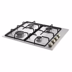 De'Longhi YLG 60 L plaque Acier inoxydable Intégré 60 cm Gaz 4 zone(s) - Vue supplémentaire 4