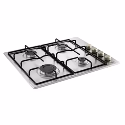 De'Longhi YLG 60 L plaque Acier inoxydable Intégré 60 cm Gaz 4 zone(s) - Vue supplémentaire 5