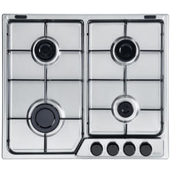 De'Longhi FFA 46 ASV plaque Acier inoxydable Intégré 60 cm Gaz 4 zone(s)