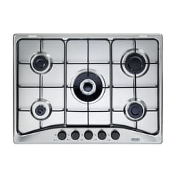 De’Longhi FFA 57 ASV plaque Acier inoxydable Intégré 68 cm Gaz 5 zone(s)