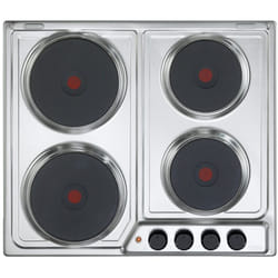 De’Longhi FFI 46 ER plaque Acier inoxydable Intégré 60 cm Plaque scellée 4 zone(s)