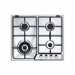 De’Longhi IF 46 ASDV SP N, Acier inoxydable, Intégré, 58 cm, Gaz, Acier inoxydable, 4 zone(s)