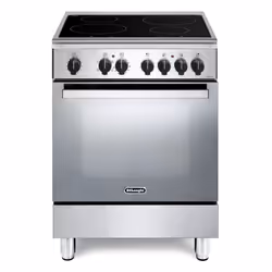 De’Longhi DMX 64 IN, Cuisinière, Acier inoxydable, Rotatif, Acier inoxydable, Devant, Bas