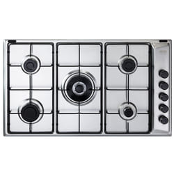 De’Longhi FLA 59 DD plaque Acier inoxydable Intégré 86 cm Gaz 5 zone(s)