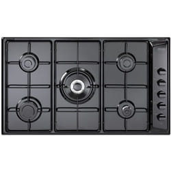 De’Longhi NL 59 DD plaque Noir Intégré 90 cm Gaz 5 zone(s)
