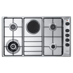 De’Longhi FLA 49 RD plaque Acier inoxydable Intégré 90 cm Combi 4 zone(s)