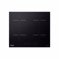 De’Longhi YLI 60, Noir, Intégré, 59 cm, Plaque avec zone à induction, Verre-céramique, 4 zone(s)