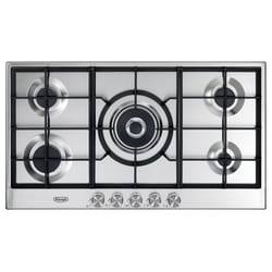 De’Longhi NSL 590 X plaque Acier inoxydable Intégré 90 cm Gaz 5 zone(s)